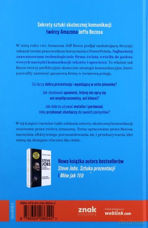Plan Bezosa. Sekret skuteczności najlepszego sprzedawcy świata - Carmine Gallo [KSIĄŻKA]
