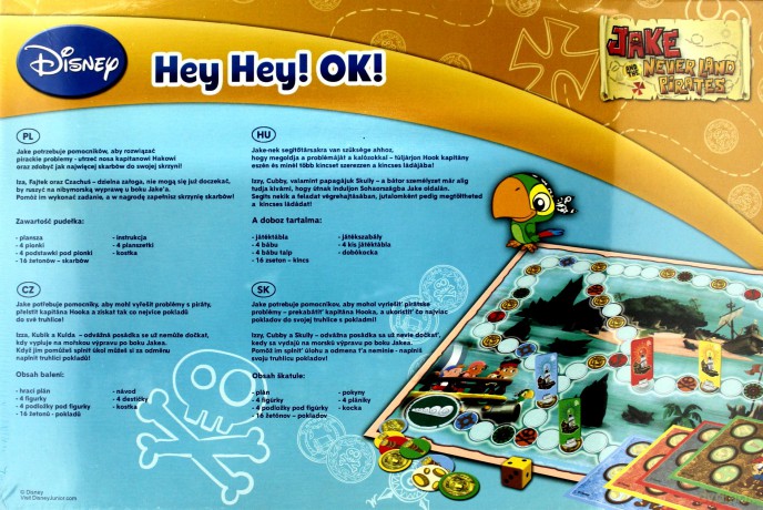TREFL Gra Jake Hej hej! O.K! (Jake i Piraci z Nibylandii) 00796 [GRA]