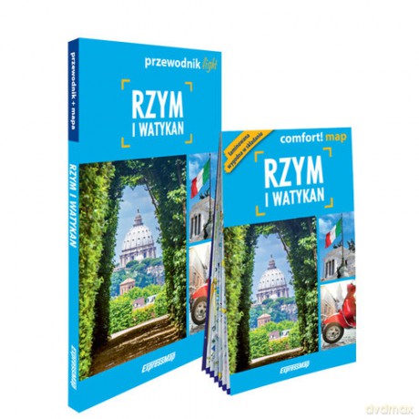 Rzym i Watykan light: przewodnik + mapa [KSIĄŻKA]