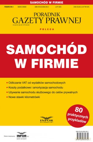 Samochód w firmie [KSIĄŻKA]
