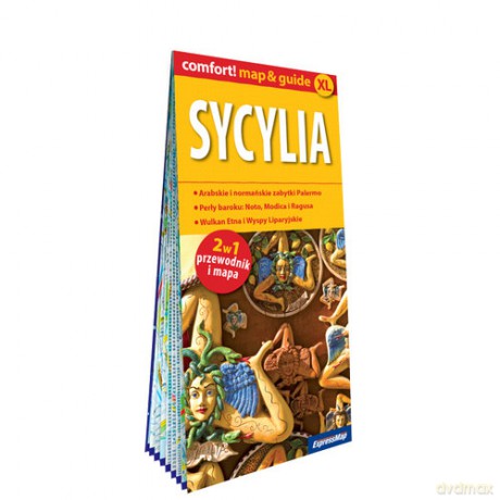 Sycylia laminowany map&guide 2w1 przewodnik i mapa) - Anieszka Fundowicz-Skrzyńska