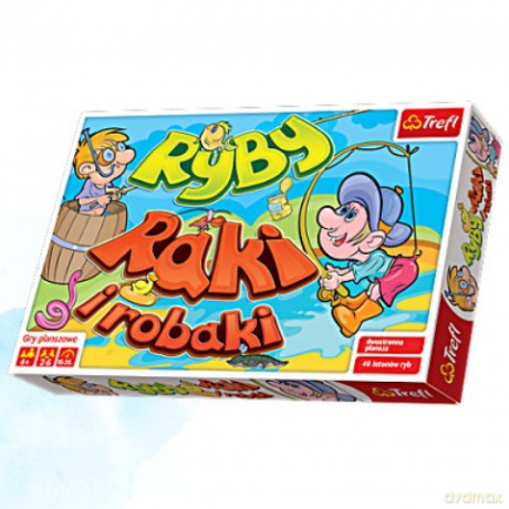 TREFL Gra Ryby, Raki i Robaki 00732 [GRA PLANSZOWA]