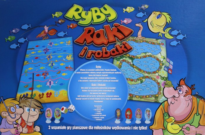 TREFL Gra Ryby, Raki i Robaki 00732 [GRA PLANSZOWA]