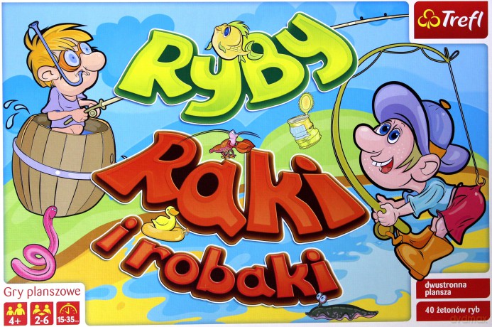 TREFL Gra Ryby, Raki i Robaki 00732 [GRA PLANSZOWA]