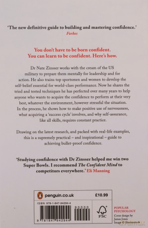 The Confident Mind - Nate Zinsser [KSIĄŻKA]