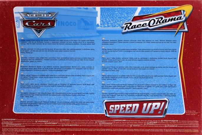 TREFL Auta - Speed Up! (Cars) (Disney) wersja wielojęzyczna 00565 [GRA]