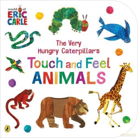The Very Hungry Caterpillar's Touch and Feel Animals - Eric Carle [KSIĄŻKA]
