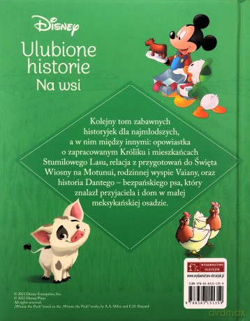 Ulubione historie Na wsi Disney [KSIĄŻKA]