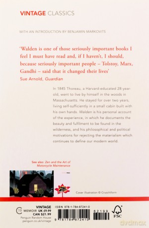 Walden - Henry David Thoreau [KSIĄŻKA]