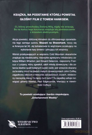 Zielona mila - Stephen King [KSIĄŻKA]