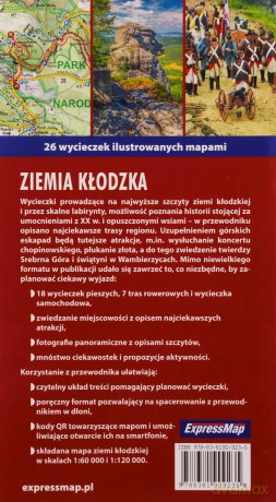 Ziemia kłodzka. Góry Stołowe, Śnieżnik, sudeckie uzdrowiska light: przewodnik + mapa [KSIĄŻKA]