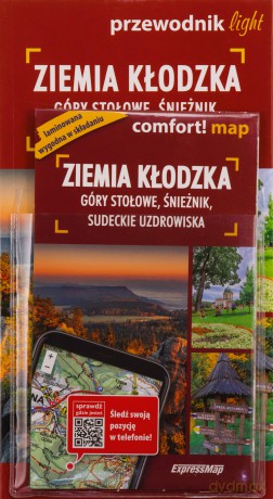 Ziemia kłodzka. Góry Stołowe, Śnieżnik, sudeckie uzdrowiska light: przewodnik + mapa [KSIĄŻKA]