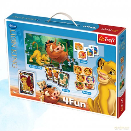 TREFL Gra 4 Fun Król Lew (Disney) 00741 [GRA]