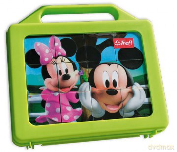 Puzzlo Klocki Klub Myszki Miki 60153 [PUZZLE]