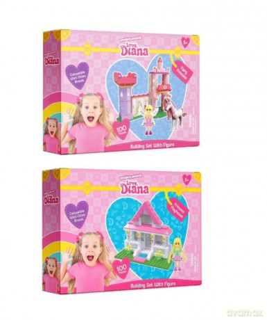 Love Diana klocki 100 el. [KLOCKI]