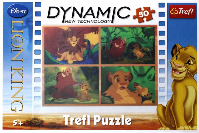 TREFL 50 DYNAMIC Król Lew (Disney) 35192 [PUZZLE]