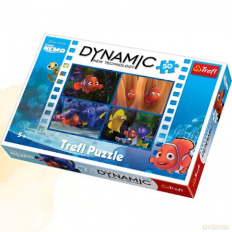 TREFL 50 el. DYNAMIC Gdzie Jest Nemo 3D (Disney) (35193) [PUZZLE]