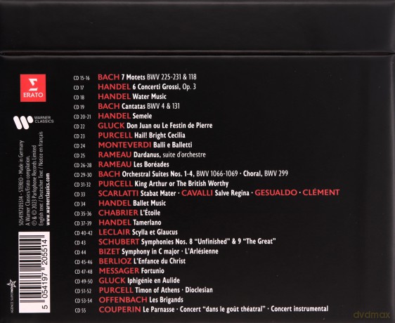 John Eliot Gardiner: John Eliot Gardiner The Complete Erato Edition [BOX] [64CD]