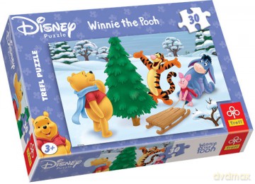 TREFL 30 Kubuś Puchatek - Zielone drzewo (Disney) 18124 [PUZZLE]