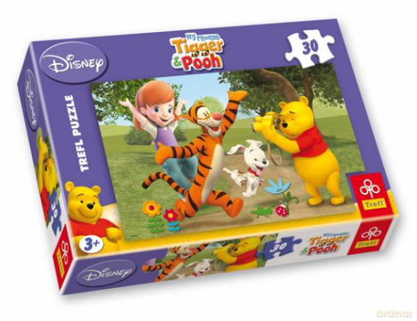 TREFL 30 Moi Przyjaciele Tygrys i Kubuś - Lornetka (Disney) 18134 [PUZZLE]