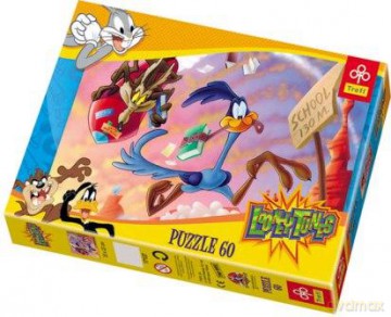 TREFL 60 Looney Tunes - Kojot i Struś Pędziwiatr 17137 [PUZZLE]