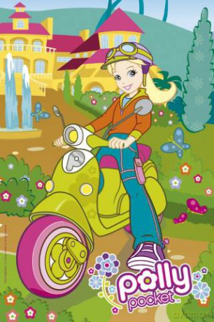 TREFL 60 Polly Pocket - Polly na skuterze 17172 [PUZZLE]
