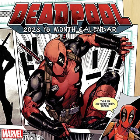 Marvel: Deadpool 2023 Official Calendar [KALENDARZ]