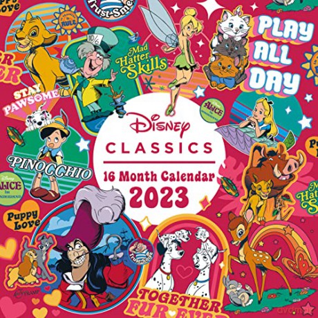 Disney: Disney Classics 2023 Official Calendar [KALENDARZ]