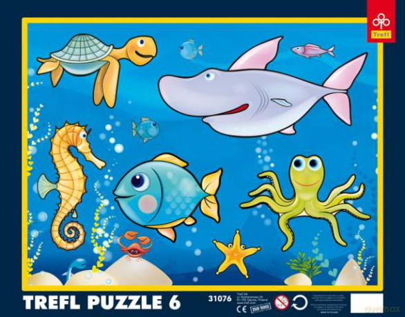 TREFL 6 RAMKOWE W oceanie 31076 [PUZZLE]