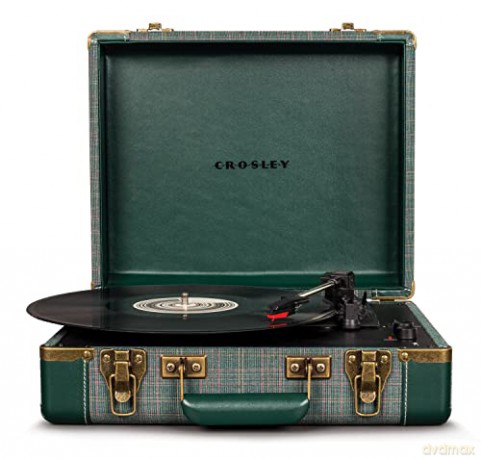 Crosley: Executive Portable USB Turntable W/Bluetooth (Pine) -Now with BT out
