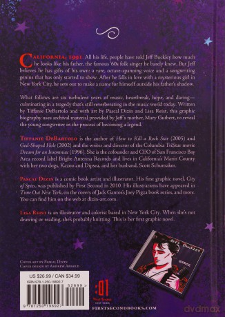 Jeff Buckley: Grace Based On The Jeff Buckley Story Graphic Novel Book [KSIĄŻKA]