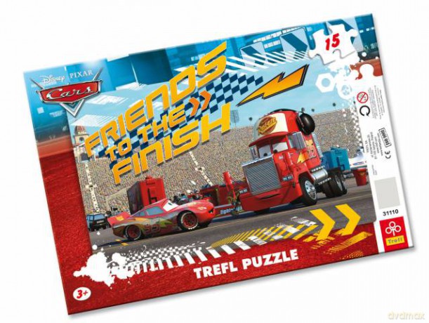 TREFL 15 el. Auta - Zygzak i Marian 31110 el. [PUZZLE]