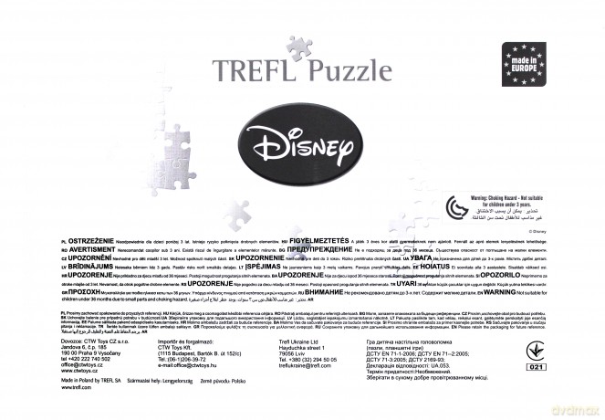 TREFL 15 RAMKOWE Klub Przyjaciół Myszki Miki - Na wsi (Disney) 31131 [PUZZLE]