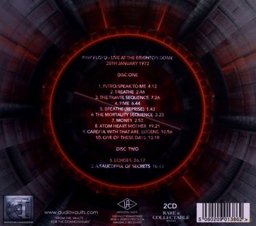 Pink Floyd: Live At The Brighton Dome [2CD]