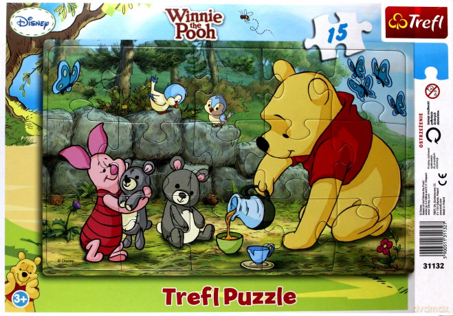 TREFL 15 el. Kubuś Puchatek (Disney) 31132 [PUZZLE]