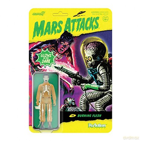 Mars Attacks: Mars Attacks Reaction Wave 2 - Burning Flesh (Glow)