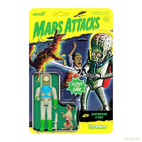 Mars Attacks: Mars Attacks Reaction Wave 2 - Destroying A Dog (Glow)
