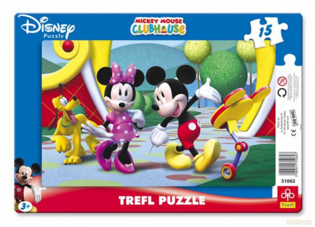 TREFL 15 Klub Przyjaciół Myszki Miki - Minnie, Miki i Pluto (Disney) 31062 [PUZZLE]