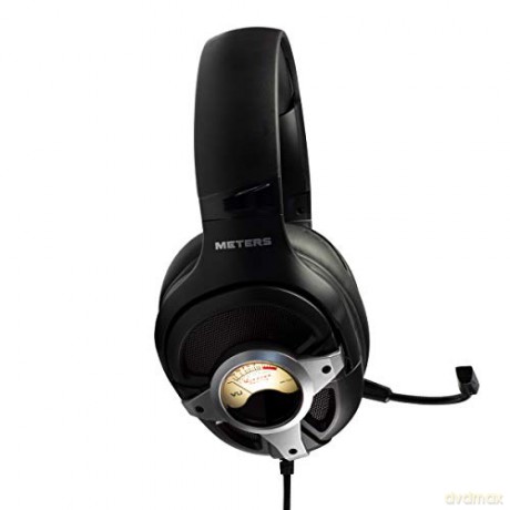 Meters: Meters Level Up Silver Wired Gaming Headphones