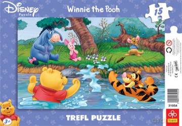 TREFL 15 Kubuś Puchatek - Plusk (Disney) 31054 [PUZZLE]
