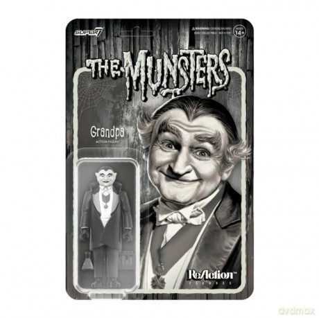 Munsters: Munsters Reaction Figures Wave 2 - Grandpa (Grayscale)