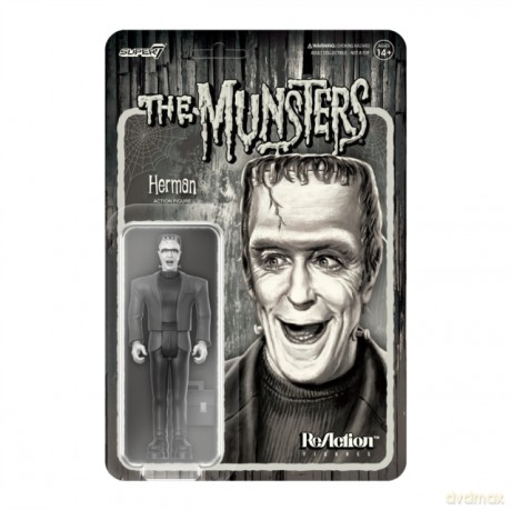 Munsters: Munsters Reaction Figures Wave 2 - Herman Munster (Grayscale)