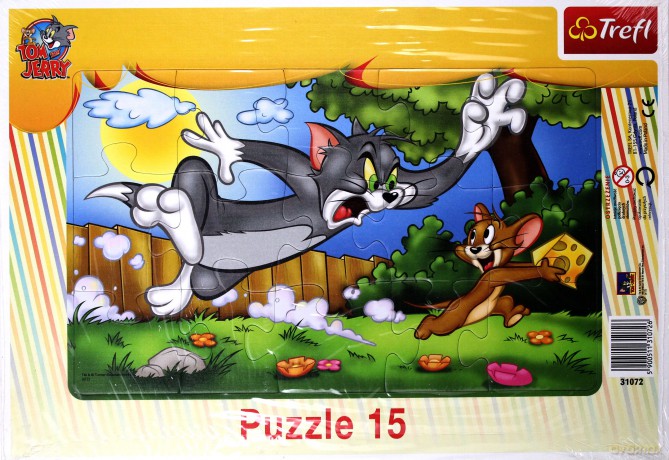 TREFL 15 el. Tom i Jerry - Smakowity Ser 31072 [PUZZLE]