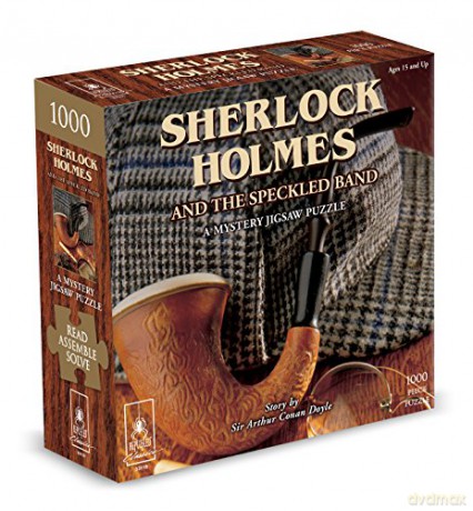 Mystery Jigsaw Puzzle - Sherlock Holmes And The Speckled Band [PUZZLE]