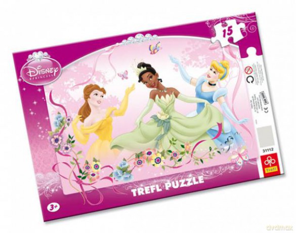 TREFL 15 el. Księżniczki - Wiosenny Taniec Księżniczek (Disney) 31112 [PUZZLE]