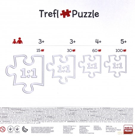 TREFL 20+36+50 el. MIX Auta 2 (Disney) 34105 el. [PUZZLE]