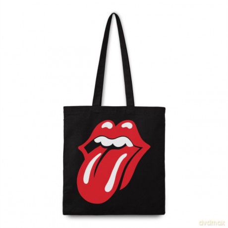 The Rolling Stones: Rolling Stones Tongues Cotton Tote Bag