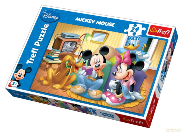 TREFL 24 Maxi Myszka Miki - Bajeczki (Disney) 14086 [PUZZLE]