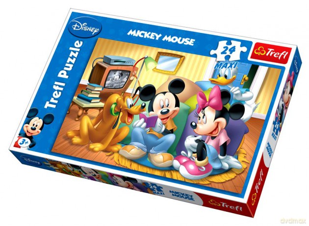 TREFL 24 Maxi Myszka Miki - Bajeczki (Disney) 14086 [PUZZLE]