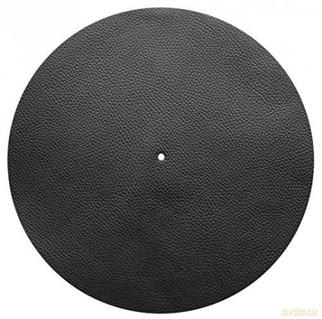 Audio Anatomy: Slipmat Leather - Black - Diameter: 295 Mm - Thickness: 1.5 Mm - Audio Anatomy